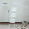 Estante para armazenamento de catálogos e jornais, porta-revistas, estante para livros e jornais, expositor de chão, porta-folhetos e documentos, clipe de expositor de publicidade