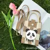 Nueva Bolsa Cruzada de Teléfono Móvil de Dibujos Animados, Diseño de Moda, Bolsa de Teléfono Móvil Tejida, Versátil, Bolso de Hombro, Sensación de Alta Gama