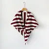 Elegante e Casual Xale Social de Tricô Triângulo para Mulheres, Aquecedor de Pescoço para Outono e Inverno, Xale de Cor Sólida para Ambientes com Ar Condicionado