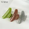 Pinza para el Cabello Wjia de Acrílico Brillante de Moda para la Parte Trasera de la Cabeza, Pinza de Garra Grande Lujosa y de Alta Gama para Peinados Recogidos, Accesorio para el Cabello de Pinza de Tiburón