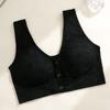 Comércio exterior U-collar plus size sem anel de aço peito envolto fivela frontal sexy pull-up sutiã de amamentação colete roupa íntima feminina grávida