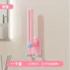 Correa de almacenamiento de accesorio para el cabello lindo de dibujos animados, bolsa colgante de almacenamiento portátil multifuncional para montaje en pared, organizador y cuerda de almacenamiento para pinzas de pelo