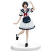 Atuendo de Sirvienta Transfronterizo, Uniforme de Sirvienta, Ropa para Padres e Hijos Estilo Japonés Anime Role-Playing Azul Marino Dulce Niña Lolita