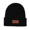 Gorro de lana de punto cálido para hombre y mujer, jersey de buen ajuste y de estilo europeo y americano, nuevo y transfronterizo.