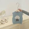 Chaleco de Verano para Niñas Estilo Coreano Nuevo Chaleco Infantil de Dibujos Animados de Cachorro Ropa Exterior para Bebé Chaleco Pequeño Delgado