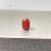 Cuentas Sueltas de Ágata Roja Natural, Cuentas de Calcedonia Blanca en Forma de Barril, Accesorios para Joyería DIY, Materiales para Abalorios Semiacabados