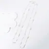Cadena de suéter larga con perlas de forma especial NK-285 de 170 cm, apilable para usar en múltiples capas, nueva para otoño e invierno, venta al por mayor de fábrica
