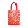 Bolsas de Tela No Tejida con Temática de Fortuna para Regalos de Año Nuevo, Bolsas de Regalo Engrosadas para Tabaco y Alcohol, Bolsas de Regalo de Año Nuevo al por Mayor en Stock