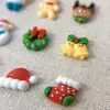 Decorações de Arte para Unhas de Natal Desenho Animado Guirlanda de Natal Sinos Árvore de Natal Vermelha e Verde Produtos de Inverno Novos Unhas Usáveis Acessórios Atacado