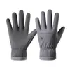 Guantes Calientes para Hombre en Invierno, Engrosados con Terciopelo, Repelentes al Agua, Antideslizantes, Guantes para Conducir y Montar en Motocicleta con Pantalla Táctil al por Mayor