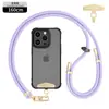 Lanyard para teléfono móvil con explosiones se puede colgar en la espalda cuerda ajustable para colgar en el cuello cuerda tejida corta para la muñeca anti-pérdida venta al por mayor de fábrica