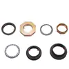 Conjunto de 7 Peças Veículo Elétrico Xiaosha, Tigela de Sete Peças, Tigela de Oito Peças de Três Rodas, Rolamento de Pressão Direcional para Garfo Dianteiro de Princesa Little Handsome Zhongsha