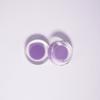 Patch de Resina Transparente Coringa Redondo Furo Horizontal Lote de Material para Acessórios de Resina DIY Brincos Presilha de Cabelo Pingente Capinha de Celular