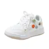 Nuevos Zapatos Infantiles Primavera 2026, Zapatos Deportivos Casuales Cómodos de Suela Suave para Niños, Tenis de Moda Estilo Coreano con Dibujos para Niñas