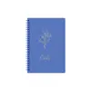 Caderno A5-80 em espiral com esta capa simples de PP de diário estudantil para comércio exterior