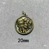 Accesorios estilo Xizang Pulsera de Cuentas de Buda Colgante Lateral Amarillo Colgante Pequeño un Ram Dai Zaki