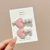 Pinza para el pelo de lunares de dopamina para mujer, Pinza lateral dulce y versátil, Pinza Bb linda, Pinzas de colores para flequillo y cabello, Pasador de moda