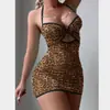 Nuevo Europa y Estados Unidos comercio exterior transfronterizo Amazon sexy sexy malla perspectiva cadena ropa interior vestido de noche tanga traje