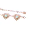 Cinturón Decorativo Nuevo de Verano Metal Hueco Estilo Palacio de Amor Cadena para la Cintura Moda Retro Cadena con Incrustaciones de Turquesa