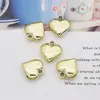 Chapado Galvánico Metal Imitación Corazón de Melocotón Amor Colgante Pendientes DIY Joyería Collar Llavero Cadena de Teléfono Móvil Colgante Material