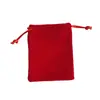 Bolsa com Zíper para Joias Bolsa Yuan Bao Bolsa de Dumpling Bolsa de Armazenamento de Joias Douradas Bolsa de Flanela