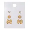 Pendientes de Tachuelas Metálicas Lindos Más Vendidos Set Mini Pendientes de Moda para Mujer Populares Transfronterizos Pendientes Pequeños al por Mayor