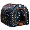 Perrera Grande para Perro Invierno Cálida Cortina de Puerta Golden Retriever Perrera para Mascota Casa para Perro Universal Perrera Humana Casa para Perro para Todas las Estaciones