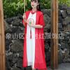 Vestido de estilo étnico verano nuevo cuello cheongsam adelgazante cubre vientre falso dos piezas vestido bordado viaje vestido de playa