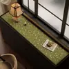 Tapete de Mesa para Aparador Vintage Estilo Francês, Tapete Protetor à Prova d'Água e de Óleo para Bancada de Gabinete de TV, Toalha de Mesa Longa Anti-Sujeira para Sapateira