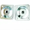 Conector plano de cuatro lados con conector cuadrado de hierro engrosado para pata de sofá, banco, mesa y silla, conector de pata de madera, fijación