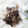 Diadema para el cabello de niños de 2 cm Anillo de toalla de tamaño pequeño Alta elasticidad no daña el cabello Banda elástica coletero bebé lazo para el cabello cuerda para el cabello niña adorno para la cabeza