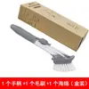 Escova de Pote com Dispenser de Líquido para Cozinha, Escova de Louça com Cabo Longo e Dispenser Automático de Detergente, Escova de Limpeza Preguiçosa, Escova Hidráulica para Panelas