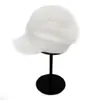 Nueva Gorra de Pico Tejida para Otoño e Invierno, Cálido Sombrero de Lana con Pelo de Conejo para Mujer, Sombrero de Lana con Lentejuelas, Moderno y Versátil, Hace que la Cara Parezca Más Pequeña