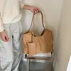 Bolso de hombro tipo bandolera con estampado de leopardo retro estilo coreano, nuevo de otoño 2026, moda nicho, bolso de mano tote simple y versátil
