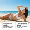 Patches de Cuidado para Bronzeamento Criam um Acabamento Natural, Brilhante, Saudável e na Cor Bronze no Verão. Adesivos Corporais Respiráveis e Conformáveis