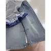 Conjunto de Verão para Meninas 2026 Novo Estilo Quente Camiseta de Manga Curta Infantil Jeans da Moda para Menina Conjunto de Duas Peças