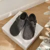 Sapatos Birkenstock para Mulheres que Aumentam a Altura em 8cm, Sapatos Peludos de Solado Grosso para Outono e Inverno, Forrados com Lã para Aquecimento, Novos Sapatos de Algodão de Inverno 2026