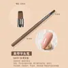 Conjunto de Pincéis para Nail Art, Pincel para Esmalte em Gel Gradiente, Ferramenta para Pintura à Mão com Fototerapia, Pincel para Nail Art Pintado Desfocado