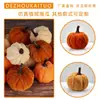 Adornos de Calabaza de Espuma Transfronterizos Decoraciones para Festival de la Cosecha Acción de Gracias Venta al por Mayor de Fábrica Calabazas Artificiales de Felpa de Venta Caliente en Otoño