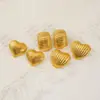 Pendientes de Acero de Titanio con Amor de Dongguan Transfronterizos Europeos y Americanos Simples Pendientes de Acero Inoxidable de Alto Grado Personalizados para Mujer