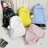 Mochila de Rua Estilo Primavera 2026 16 polegadas Alças com Amortecedor de Ar Mochila Respirável Unissex Mochila Escolar