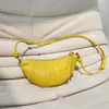 Bolsa Croissant de Pele de Ovelha Tanning Vegetal Bolsa Cupcake Nicho Vintage Ode Bolsa de Ombro de Couro Genuíno Versátil Tendência Bolsa Transversal Feminina