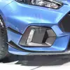 Adecuado para 15-18 Ford Focus RS parachoques delantero cuchillo de viento fibra de carbono real accesorios de modificación interior de coche