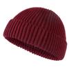 Otoño e Invierno Calle hip hop sombrero de lana color jengibre moda para hombre y mujer marca Ruan Shuai sombrero tipo melón sombrero de punto cálido similar a la lana