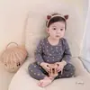 Ropa de primavera para recién nacido, capa base, pijama, ropa para bebés niñas, traje de primavera y otoño, ropa de primavera súper linda dividida