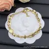 [Novidades Contínuas] Pulseira Cruzada Nova de Alta Qualidade Réplica Lv Letra V com Etiquetas, Artesanato de Ponta Atacado
