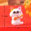 Micro Paisaje Creativo Lindo Gato de la Suerte Figura Decoración DIY Accesorios Adornos para Escritorio de Casa Coche