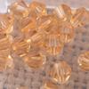 Cor Sólida Imitação de Citrino Contas Soltas Rombos de Água-Marinha 4mm Vidro de Imitação Contas Transfronteiriças Acessórios DIY Materiais
