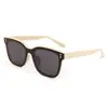 Gafas de Sol de Moda con Montura Grande para Mujer, Gama Alta, Lisas, Versátiles, Gafas de Sol de Protección Solar de Moda Fabricante Mayorista