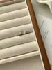 Anillo de Corazón de Línea Retorcida para Mujer con Diamantes Brillantes Micro-engastados, Anillo Abierto para Dedo Índice, Estilo Moda Coreana, Anillo Versátil al por Mayor